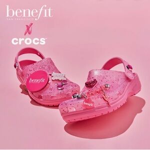 Benefit Cosmetic’s x Crocs Limited Edition Classic Clog Pink